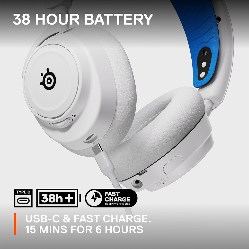 SteelSeries Arctis Nova 7P Wireless Gaming Headset - White