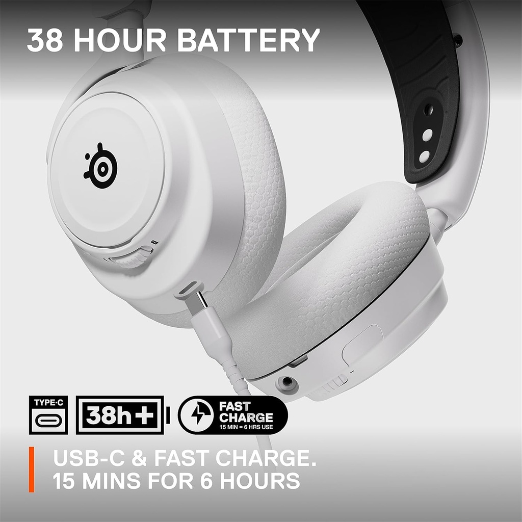 SteelSeries Arctis Nova 7X Wireless Gaming Headset - White