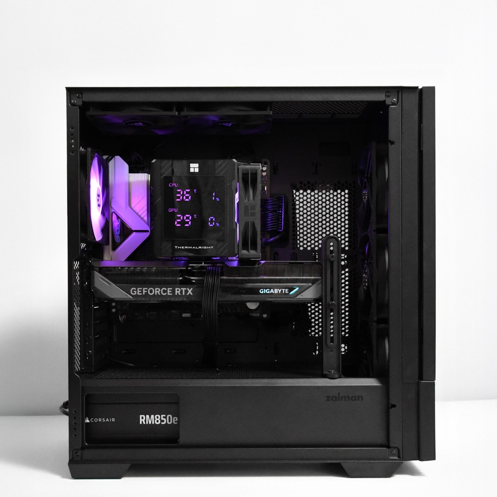 VRCPC | LCD PC | Ryzen 5 9600X | RTX 5070 12GB | 32GB DDR5 RAM | 1TB NVMe SSD | 3-Year Warranty