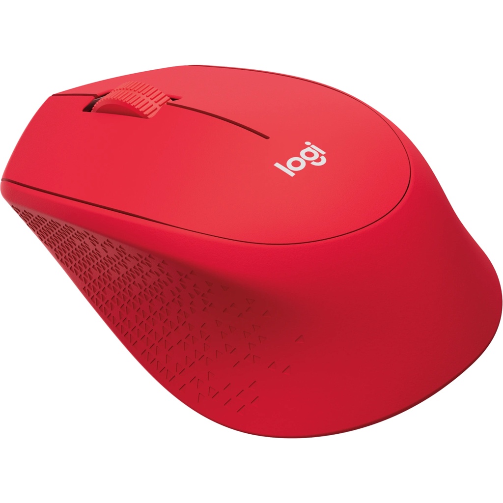 Logitech M331 Silent Wireless Mouse - RED