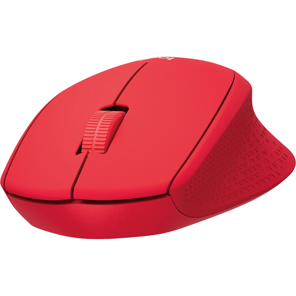 Logitech M331 Silent Wireless Mouse - RED