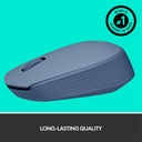 Logitech M171 Wireless Mouse - Blue Grey