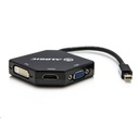ALogic Mini DisplayPort to HDMI + DVI + VGA Video Adapter