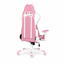 Playmax Studio Cat Gaming Chair White/Pink With Cushion