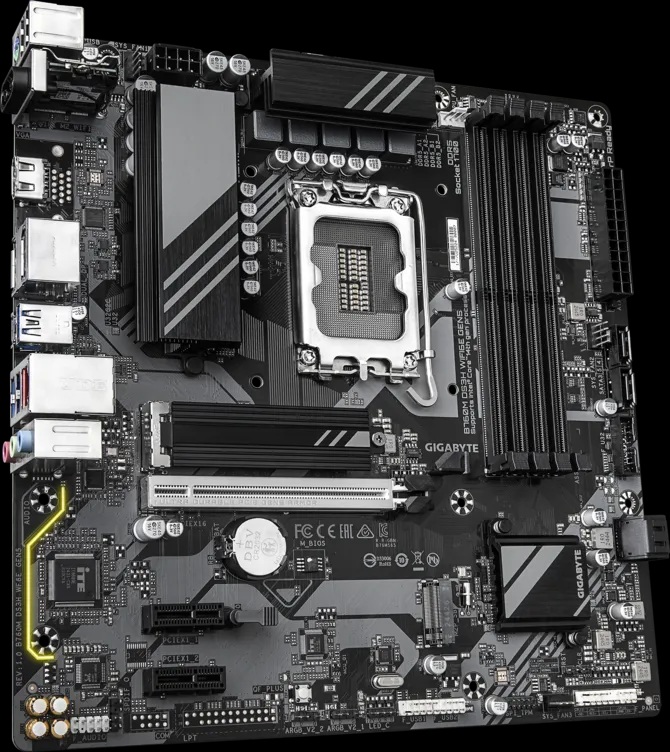Gigabyte B760M DS3H WF6E Gen5 DDR5 mATX LGA1700 Motherboard