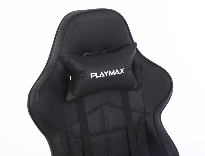 Playmax Studio Classic Gaming Chair Fabric Black