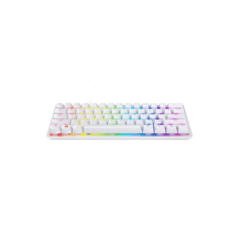 RAZER HUNTSMAN MINI Mercury 60% Optical Gaming Keyboard