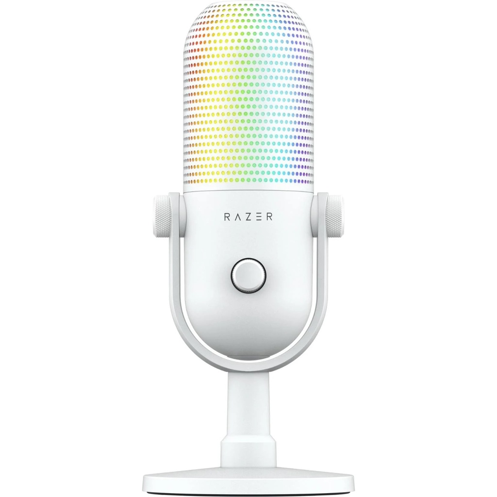 Razer Seiren V3 Chroma - RGB USB Microphone - White Edition