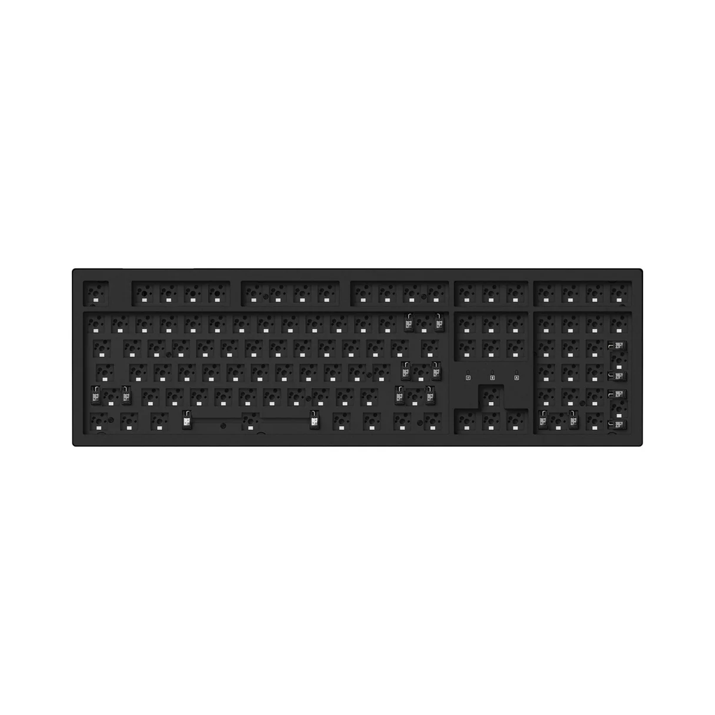Keychron K10 Pro QMK/VIA Wireless Mechanical Keyboard Black- Barebone (Hot-Swappable) RGB Backlight