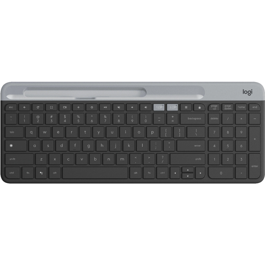 Logitech Slim Multi-Device K580- Wireless Keyboard - Grey