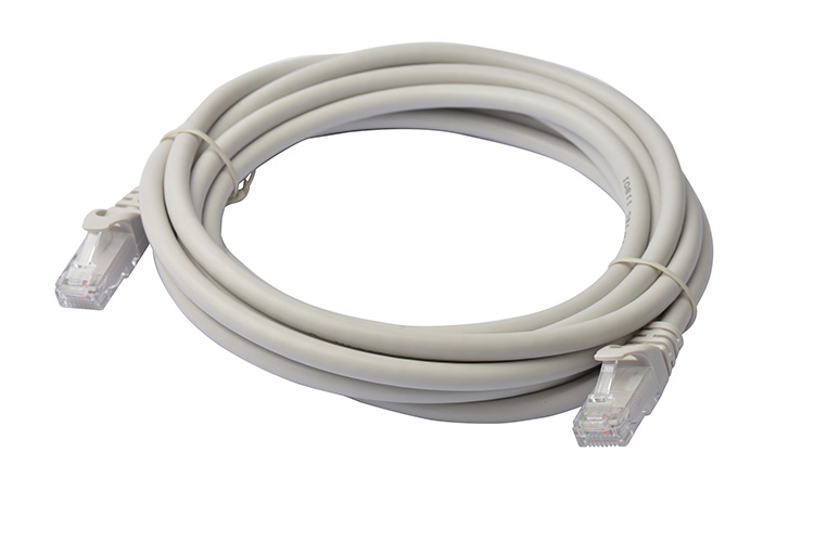 Cat 6a UTP Ethernet Cable, Snagless  - 1m (100cm) Grey