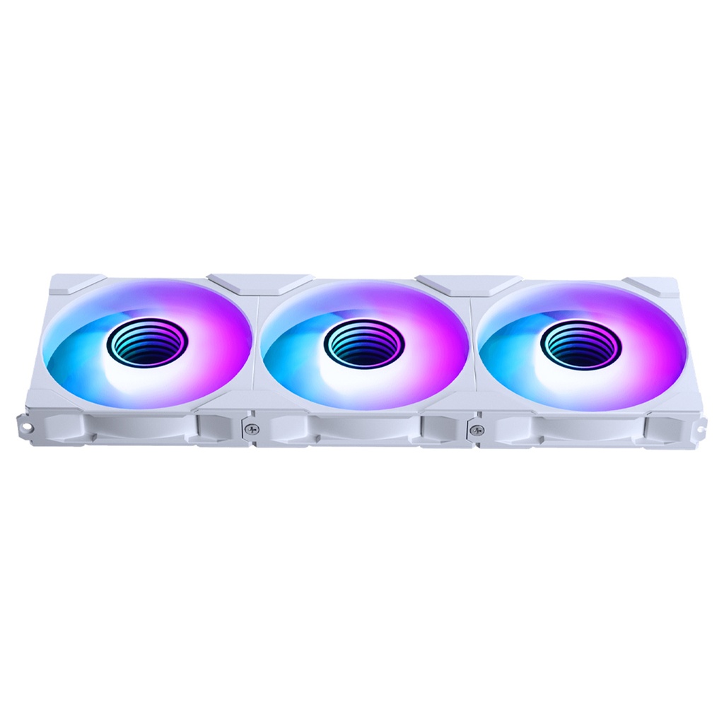 Phanteks M25 G2 120mm PWM ARGB Fan, Reverse, White, 3 Pack