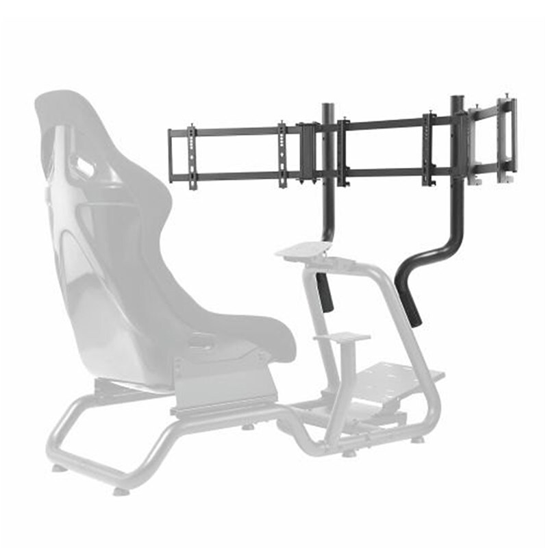 Triple Monitor Mount - Cockpit Lumi / Brateck / Bracom LRS02