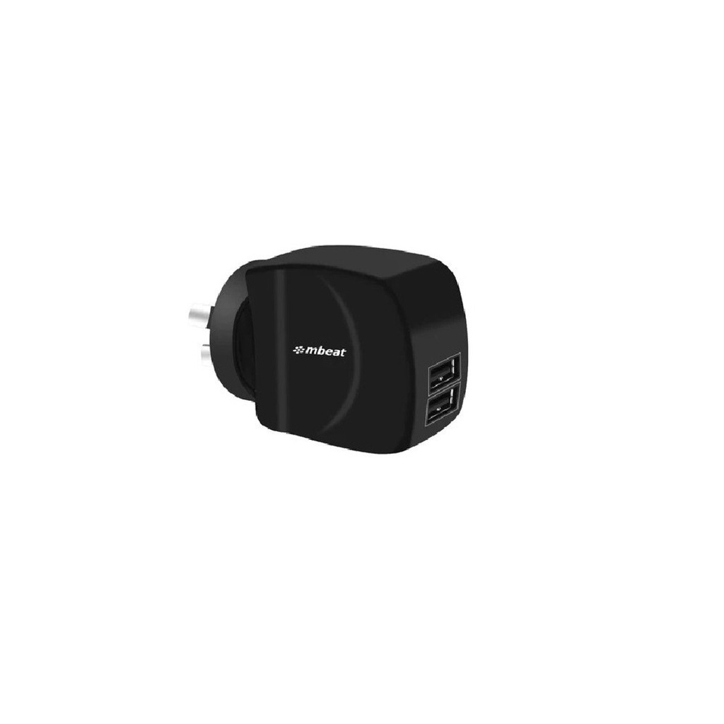 mbeat Gorilla Power Duo 3.4A Dual USB Ports Smart Charger
