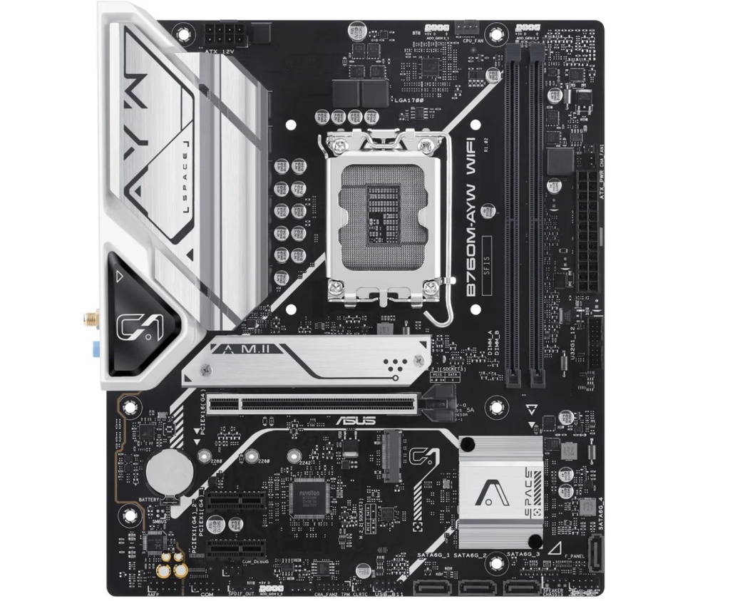 ASUS B760M-AYW WIFI MOTHERBOARD