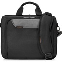 Advance ECO Briefcase 16'' Separate Zippered Accessory Front Pocket Trolley Handle