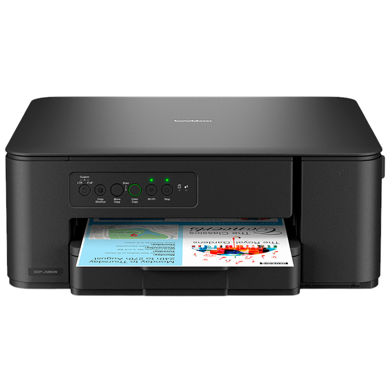 Brother Printer DCP-J1260W all-in-one wireless colour inkjet printer