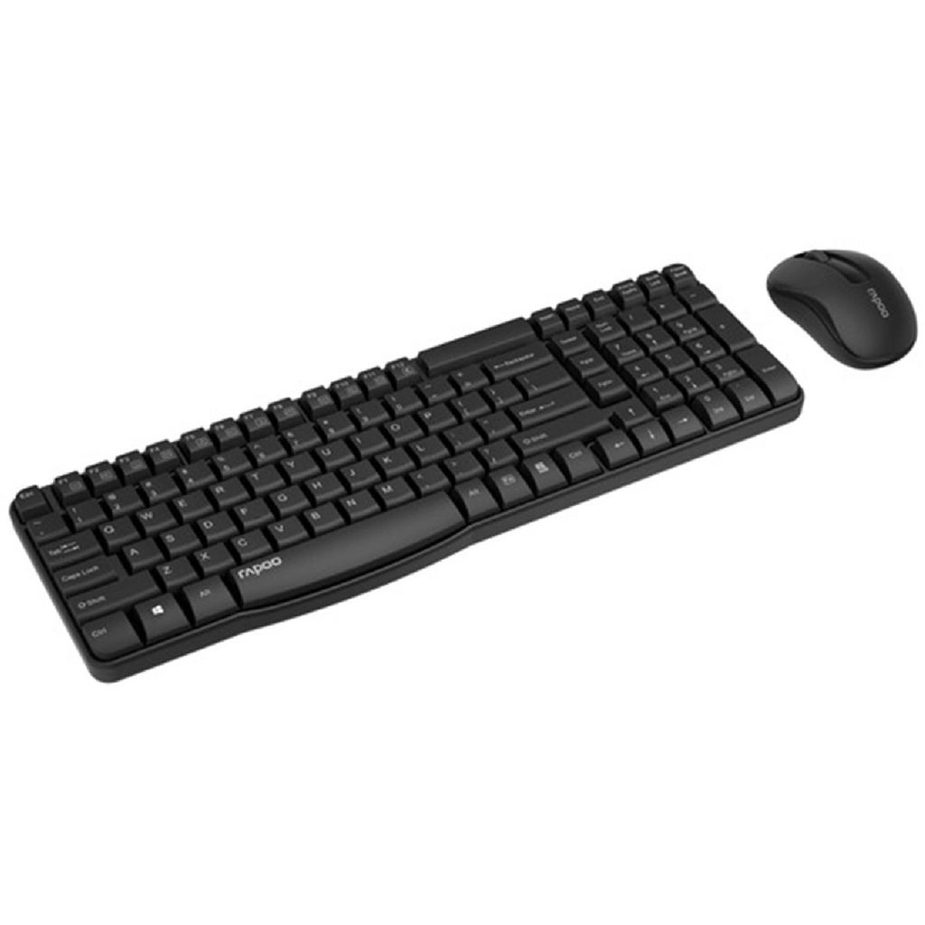 Rapoo X1800S wireless multimedia Mouse & Keyboard Combo - Black