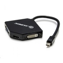ALogic Mini DisplayPort to HDMI + DVI + VGA Video Adapter