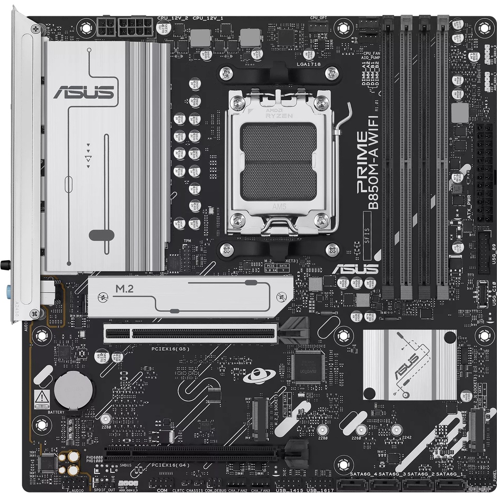 ASUS PRIME B850M-A WIFI-CSM AM5 Motherboard