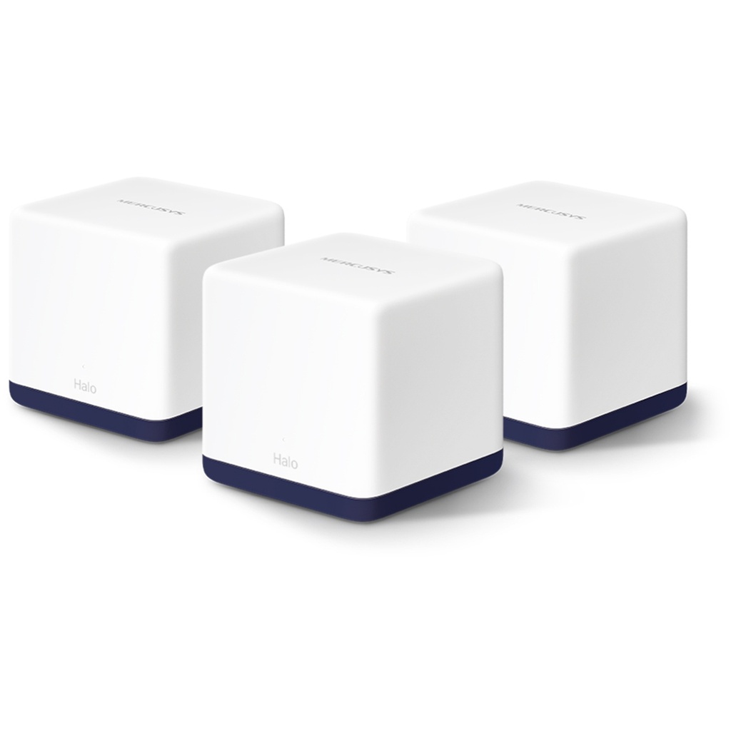 Mercusys Halo H50G AC1900 Whole Home Mesh Wi-Fi System - 3 Pack