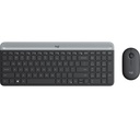 Logitech MK470 Slim Wireless Keyboard and Mouse Combo - Black