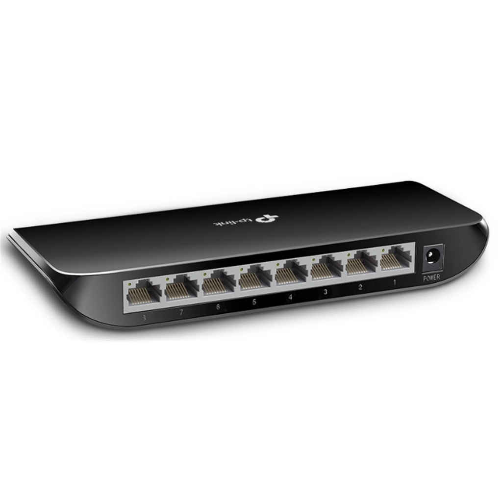 TP-Link 8 Port Gigabit Switch (10/100/1000) Plastic