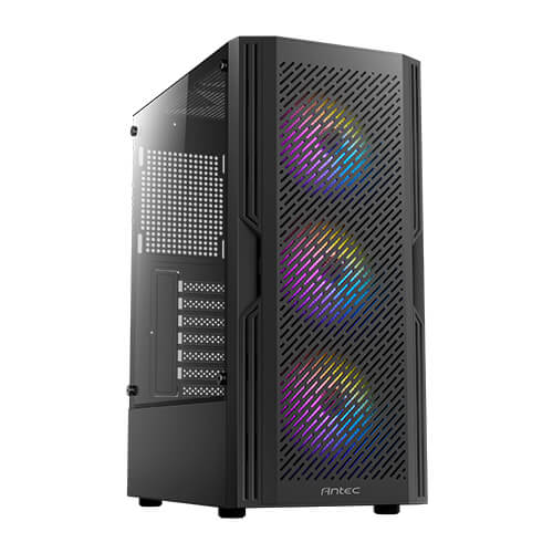 Antec AX20 Mid-Tower Case with 3 x 120mm RGB Fans