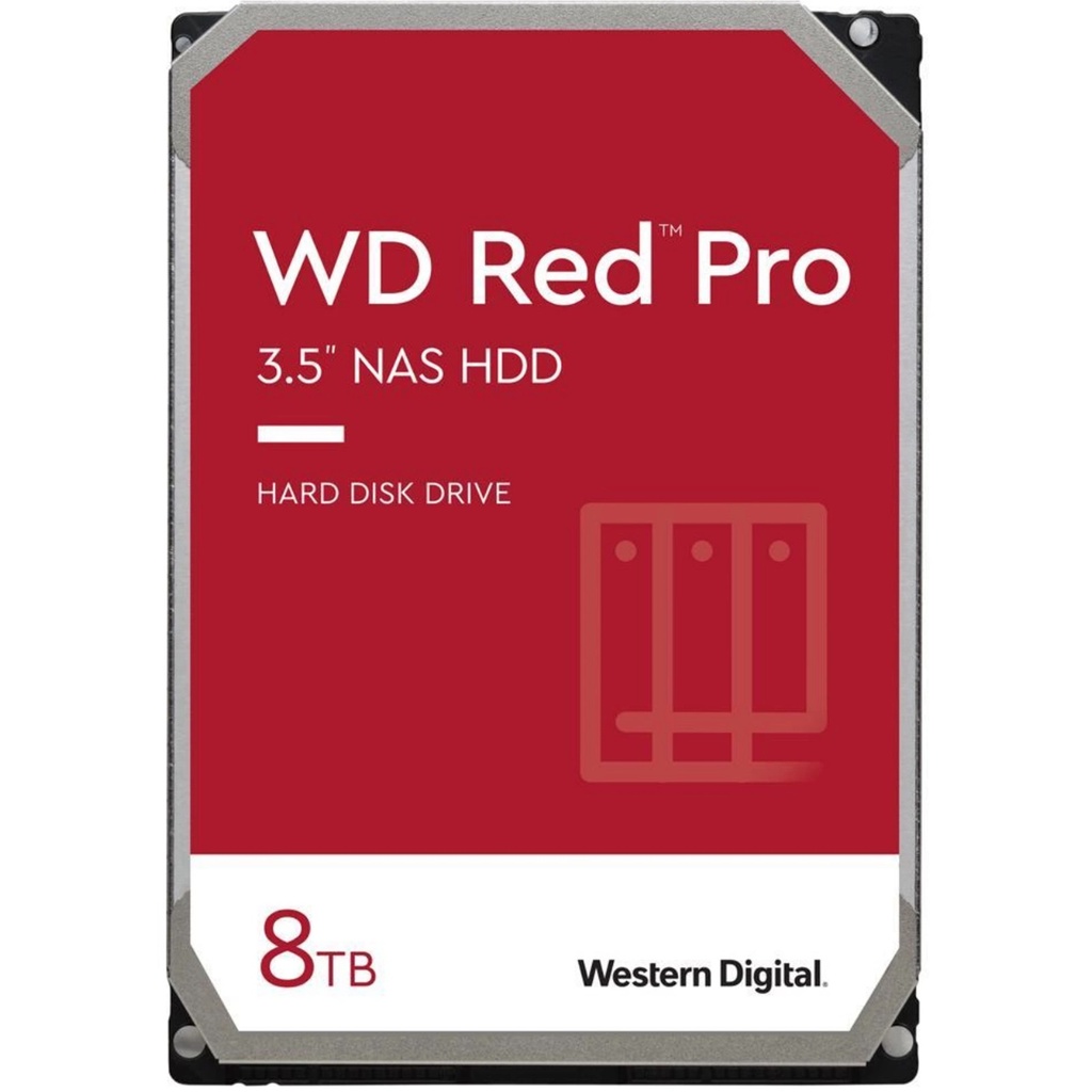 WD Red Pro 8TB 3.5" NAS Internal HHD