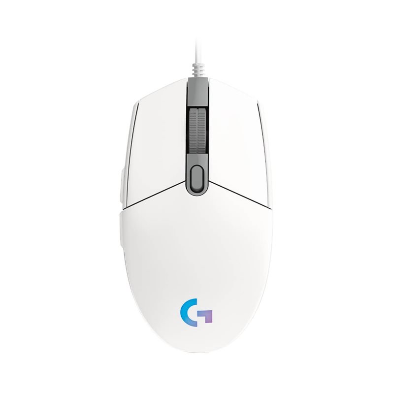 Logitech G203 LIGHTSYNC RGB Gaming Mouse - White