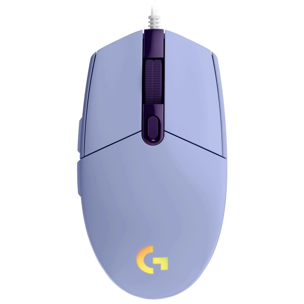 Logitech G203 LIGHTSYNC RGB Gaming Mouse - Lilac