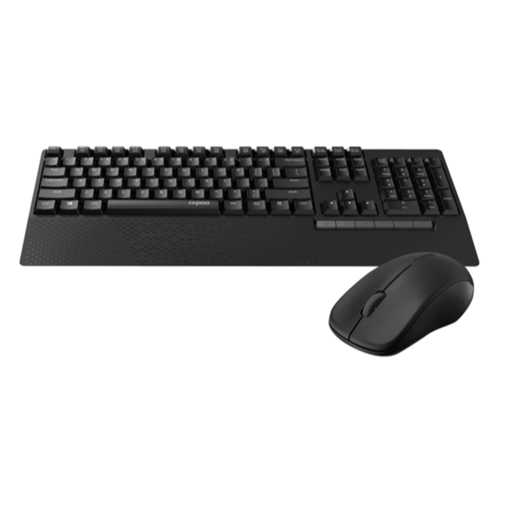 Rapoo X1960 Wireless Mouse and Keyboard Combo - Black