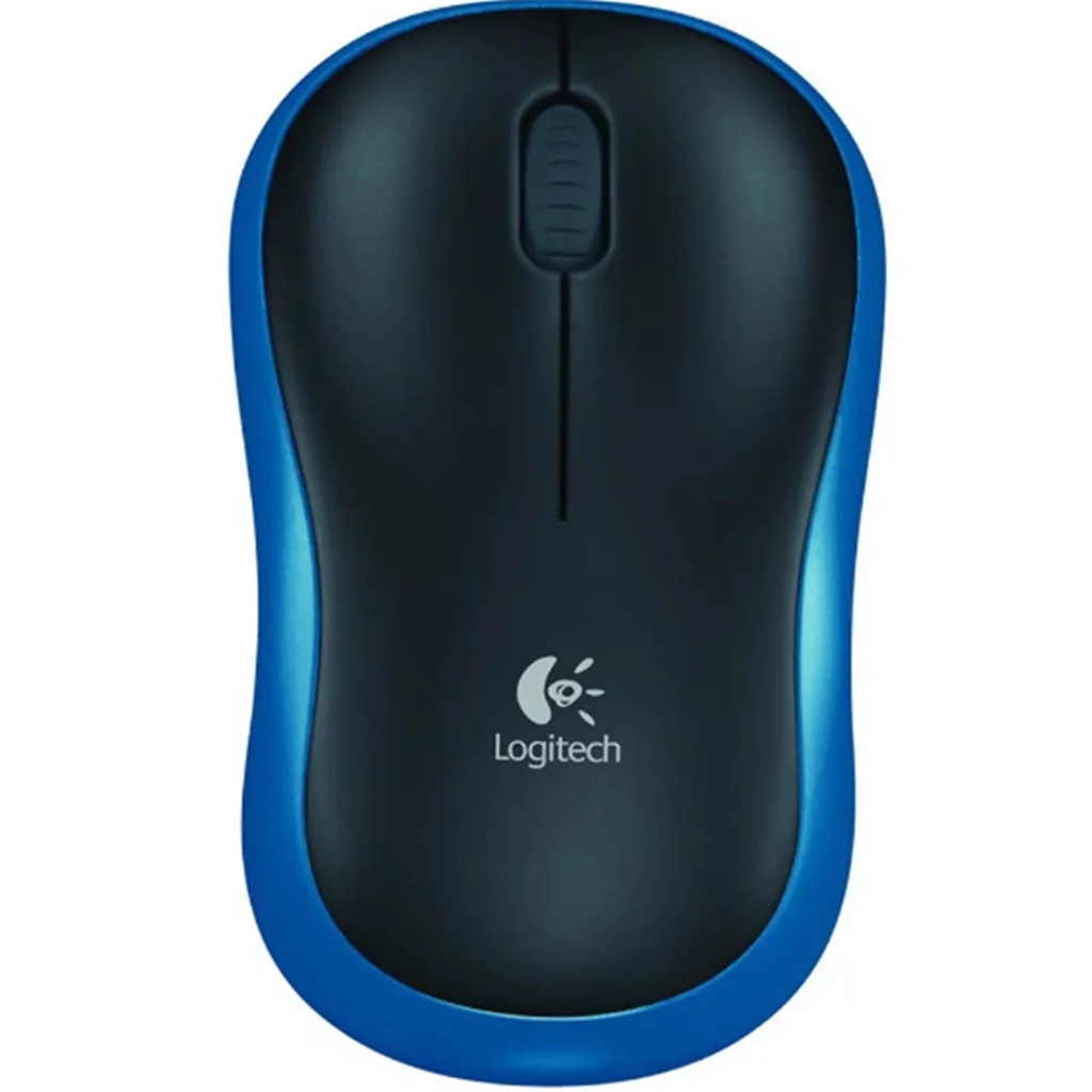 Logitech M185 Wireless Mouse - Blue