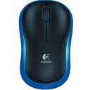 Logitech M185 Wireless Mouse - Blue