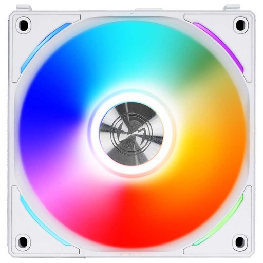 [Lian Li UniFan AL120 White RGB 120mm] Lian Li UniFan AL120 RGB Case Fan - White