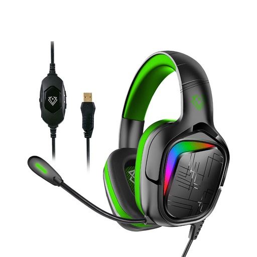 Vertux Miami Gaming Headset - Green