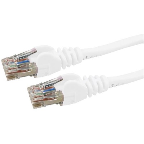 [PLW-C6A-10] Dynamix CAT6 UTP PATCH LEAD White - 10M