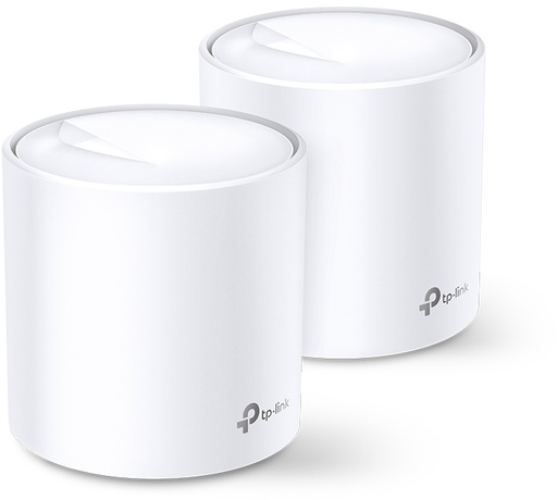 [DECO X20(2-PACK)] TP-Link Deco X20 Whole Home Wi-Fi 6 Mesh System