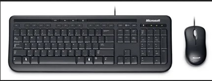 [APB-00001] Microsoft Wired 600 Desktop Mouse & Keyboard Combo