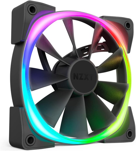 NZXT Aero RGB 2 140mm Single Black Case Fan