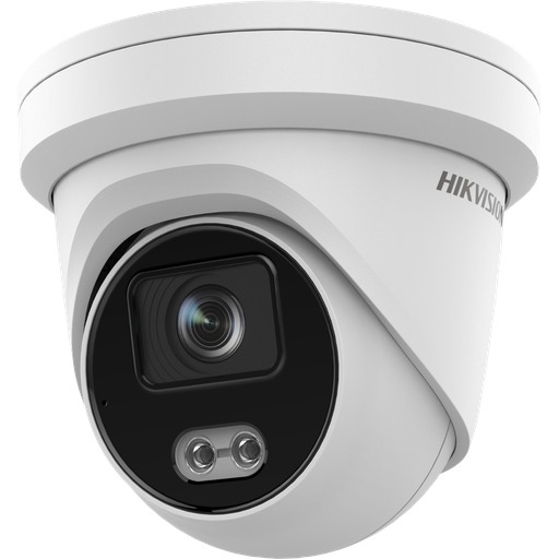 [DS-2CD2347G2-LU/4] Hikvision 4MP ColorVu + Acusense Fixed Turret 4mm Network Camera