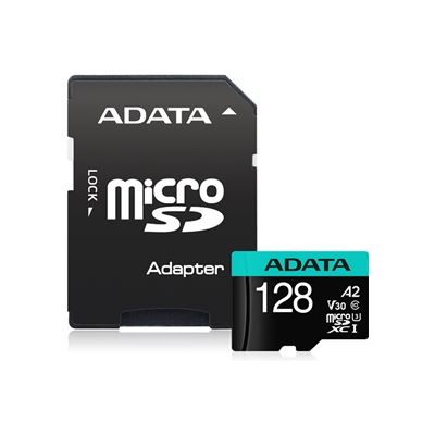 Adata 128GB microSDXC with Adapter UHS-I Class 10 U3