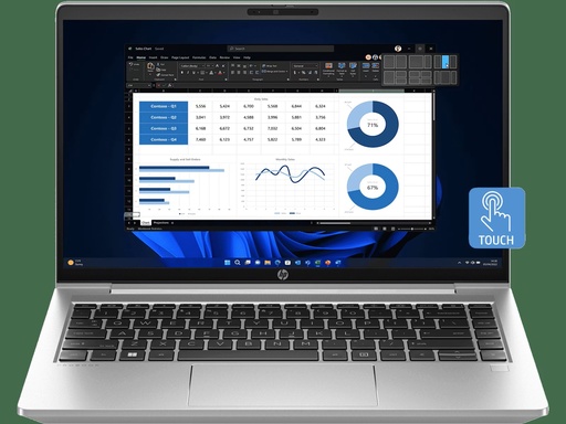 [70Z74AV] HP Probook 445 G10 14" | R5 7530U | 16GB RAM | 256GB SSD NVMe