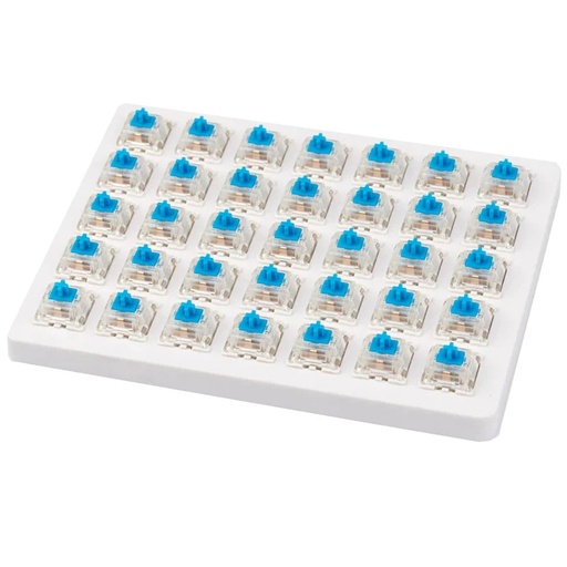 [KEYC-Z62] Keychron Gateron Switch Set with holder 35pcs/Set  Blue