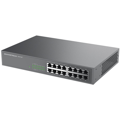 [GWN7702P] Grandstream GWN7702P 16 Port Gigabit Unmanaged Network Switch with 8 Ports PoE