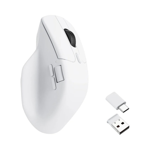 [KEYC-M6-A3] Keychron M6 1000Hz White Wireless Mouse