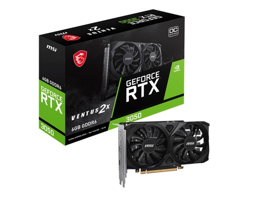 [6152108] MSI GeForce RTX 3050 VENTUS 2X 6G OC