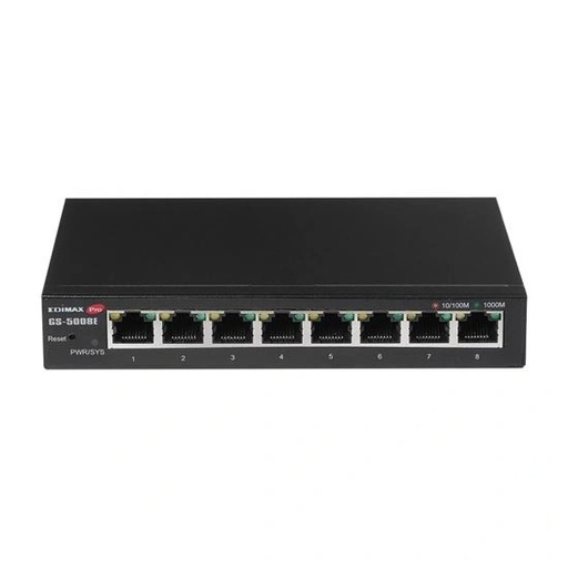 [GS-5008E] Edimax Pro GS-5008E 8 Port Gigabit Web Smart Switch