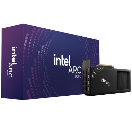 [DZ00111881] Intel Arc B580 12GB GDDR6 Graphics Card 2.5 Slot - 1x 8 Pin Power