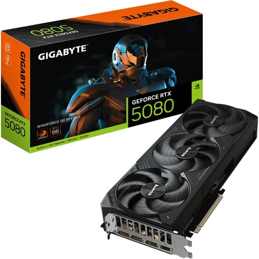 Gigabyte Geforce RTX 5080 WINDFORCE OC 16GB Graphics Card